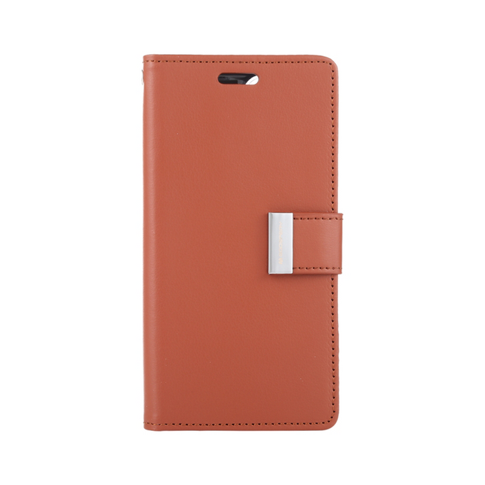 Wallet Case for iPhone 15 Pro Max - Brown