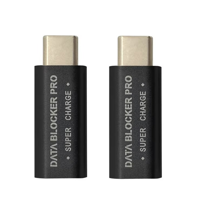 USB Type-C Data Blocker - Protect Your Data, Fast Charge (2 Pack)