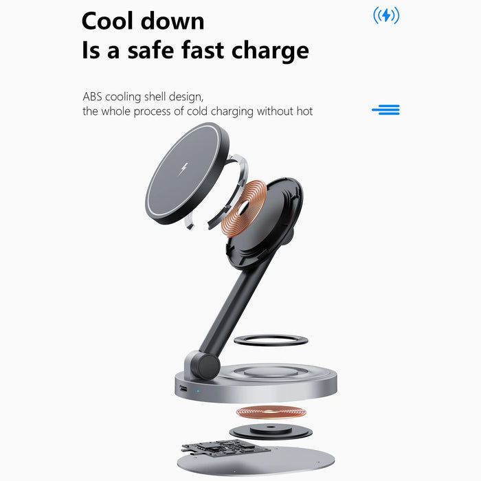 2-in-1 Wireless Charger Stand