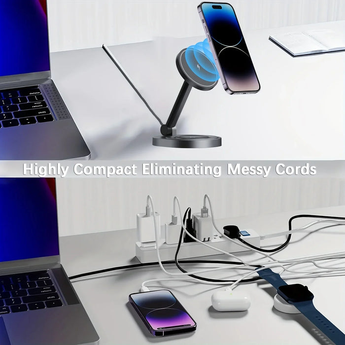 2-in-1 Wireless Charger Stand