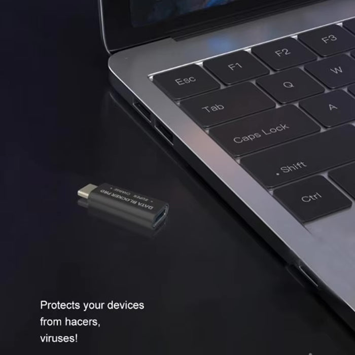 USB Type-C Data Blocker - Protect Your Data, Fast Charge (2 Pack)