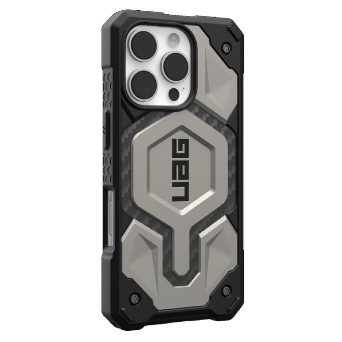 UAG Monarch Pro Apple iPhone 16 Pro (6.3") Rugged Case - Titanium