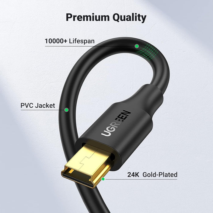 UGREEN Mini USB to USB-A Cable - 1M