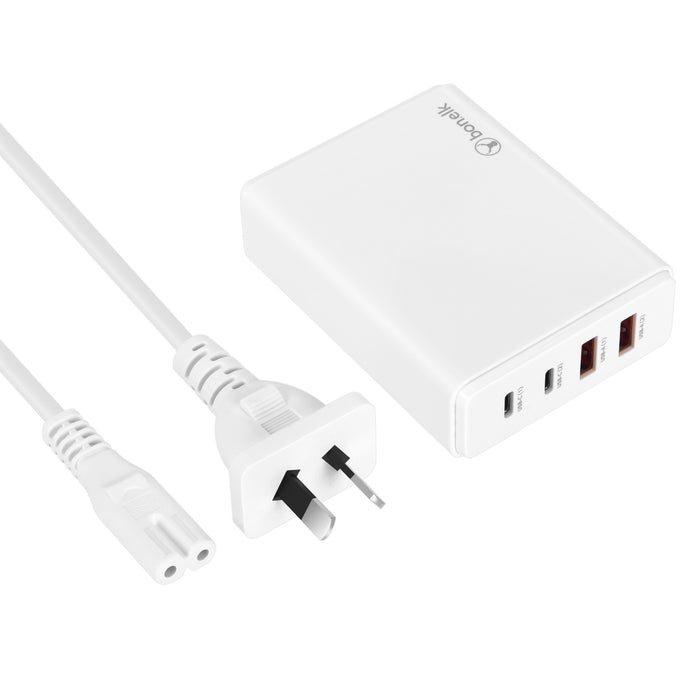 Bonelk Desktop Charger, 2 x USB-C / 2 x USB-A, 65W (White)