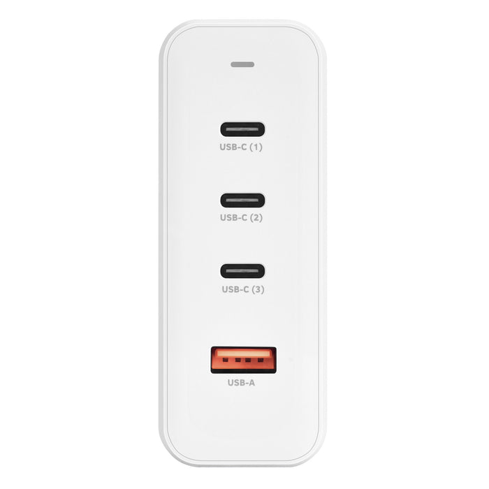 Bonelk 240W Multi-Port Desktop Charger, 3 x USB-C / 1 x USB-A (White)