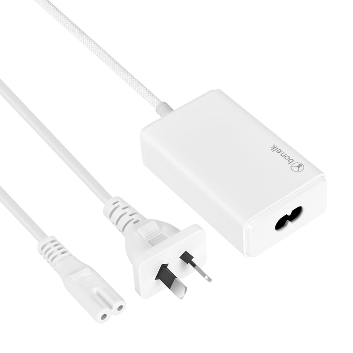 Bonelk Long-Life 65W PD USB-C Desktop Charger (White)