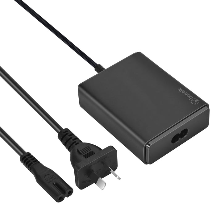 Bonelk GaN Desktop Charger, USB-C LL Cable, PD 3.0 100W - Black