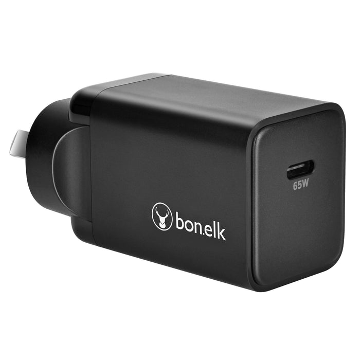 Bonelk 65W PD GaN Wall Charger - Black