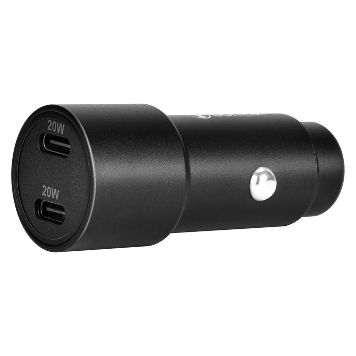 Bonelk Eco Series 38W PD Dual USB-C Car Charger - Black