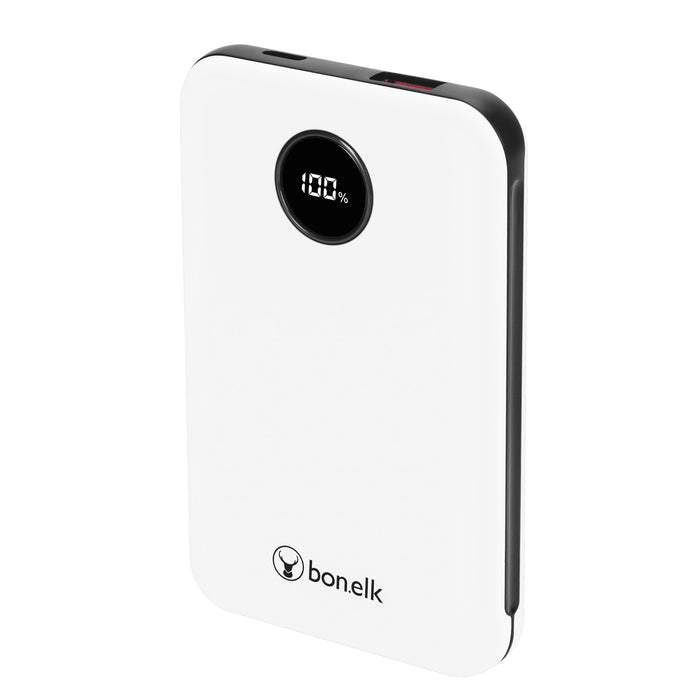 Bonelk Power Bank Mini 10,000mAh, PD20W / QC 22.5W (White)