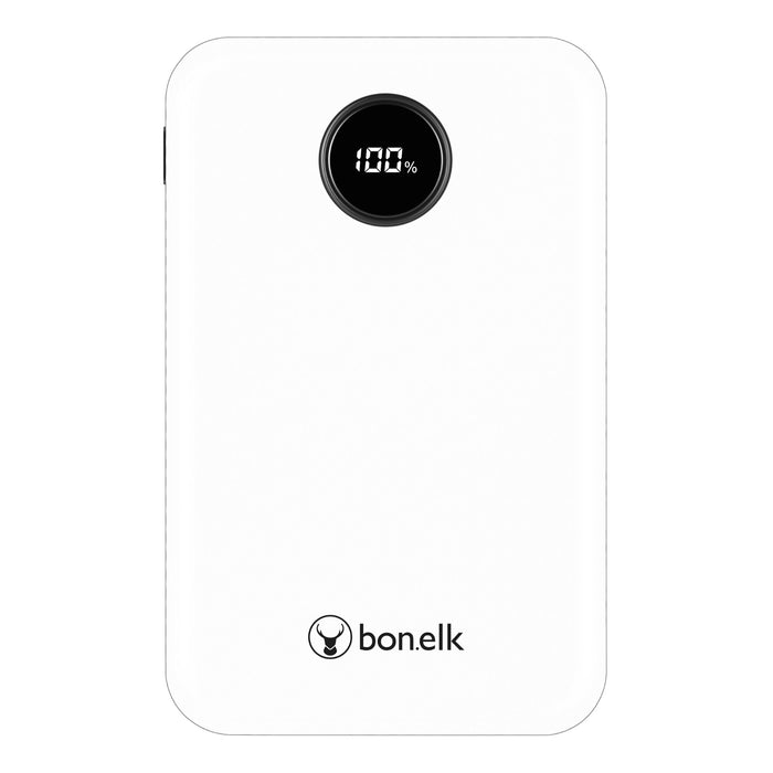 Bonelk Power Bank Mini 10,000mAh, PD20W / QC 22.5W (White)