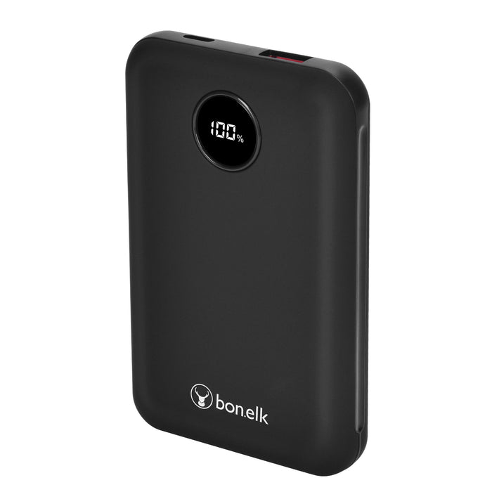 Bonelk Power Bank Mini 10,000mAh, PD20W / QC 22.5W (Black)