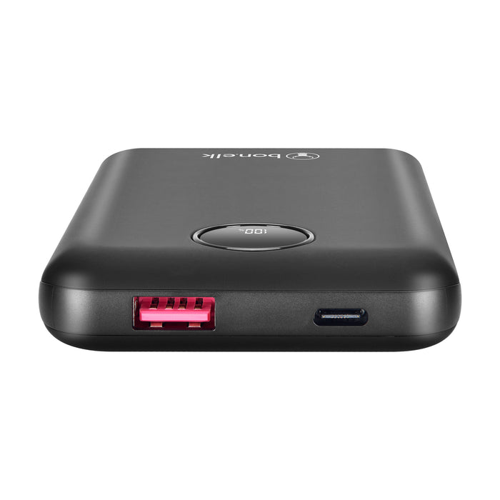 Bonelk Power Bank Mini 10,000mAh, PD20W / QC 22.5W (Black)