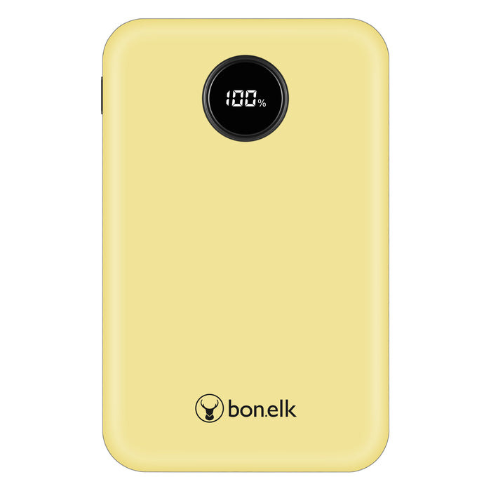 Bonelk Power Bank Mini 10,000mAh, PD20W / QC 22.5W (Yellow)