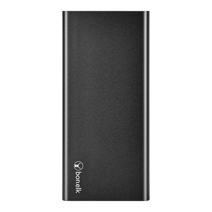 Bonelk Eco Series Slim Power Bank 10,000mAh, PD20W / QC 18W - Black