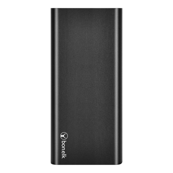 Bonelk Eco Series Slim Power Bank 20,000mAh, PD20W / QC 18W - Black