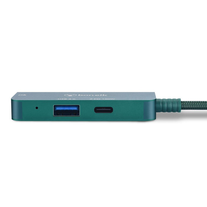 Bonelk Long-Life 3in1 Multiport Hub (Green)