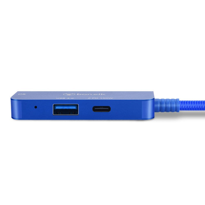 Bonelk Long-Life 3in1 Multiport Hub (Blue)