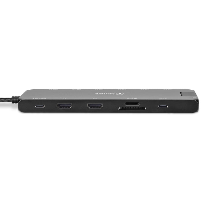 Bonelk Long-Life USB-C To 14-In-1 Multiport Hub - Black