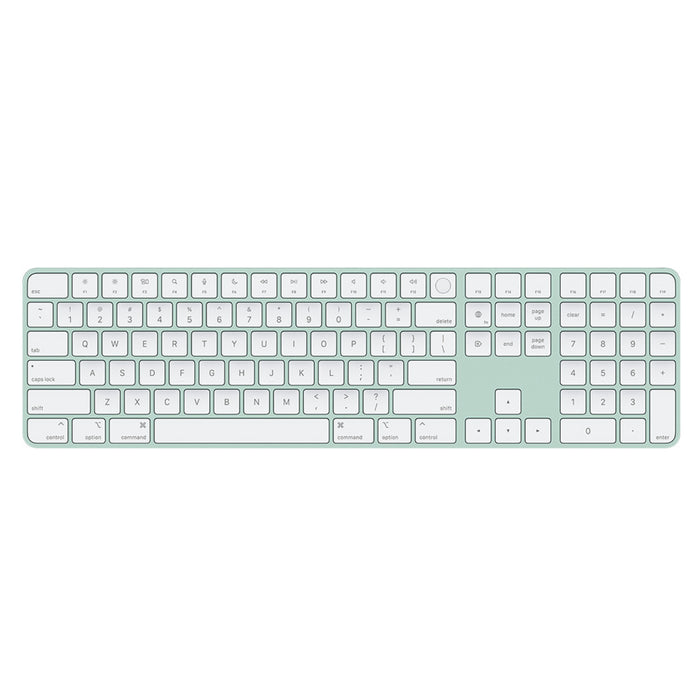 Apple Magic Keyboard with Numeric Keypad and Touch ID - Green