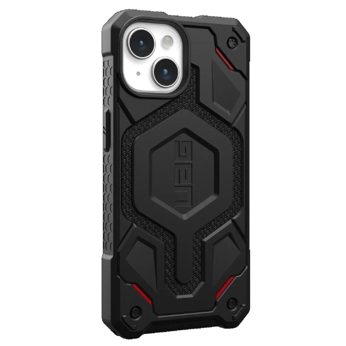 UAG Monarch Pro Kevlar MagSafe Apple iPhone 15 (6.1") Rugged Case - Kevlar Black