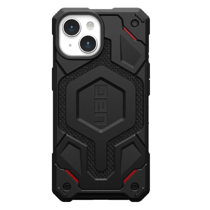 UAG Monarch Pro Kevlar MagSafe Apple iPhone 15 (6.1") Rugged Case - Kevlar Black