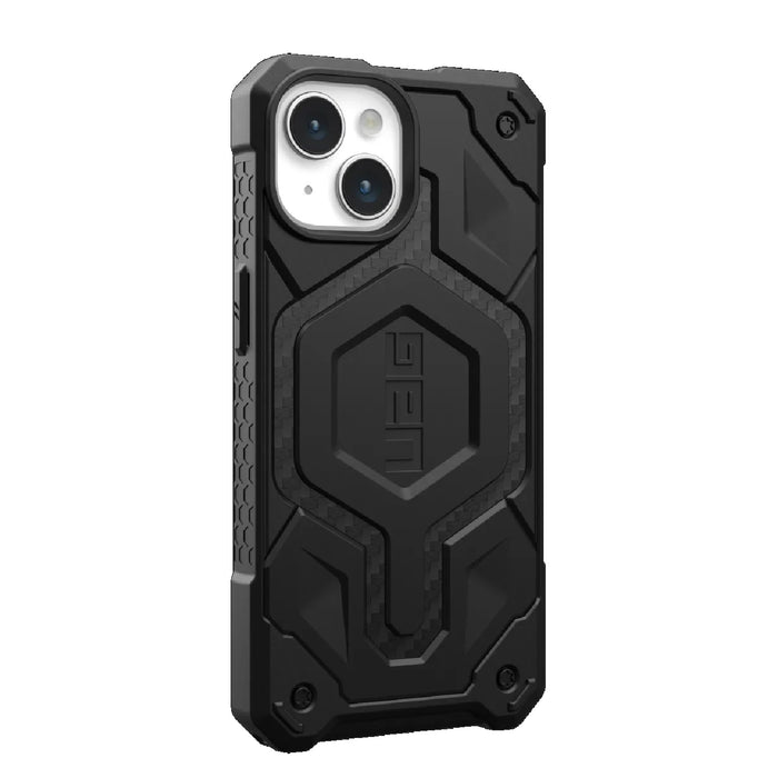 UAG Monarch Pro MagSafe Apple iPhone 15 (6.1") Rugged Case - Carbon Fiber