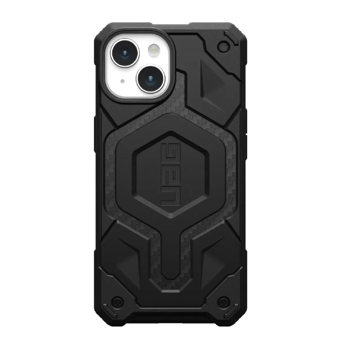 UAG Monarch Pro MagSafe Apple iPhone 15 (6.1") Rugged Case - Carbon Fiber