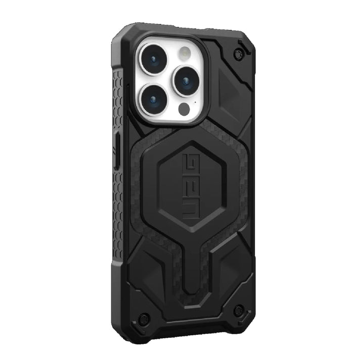 UAG Monarch Pro MagSafe Apple iPhone 15 Pro (6.1") Rugged Case - Carbon Fiber