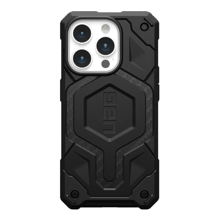 UAG Monarch Pro MagSafe Apple iPhone 15 Pro (6.1") Rugged Case - Carbon Fiber