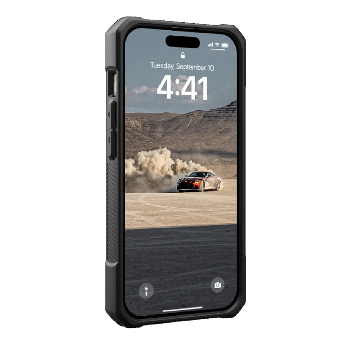 UAG Monarch Kevlar Apple iPhone 15 Pro Max (6.7") Rugged Case - Kevlar Black