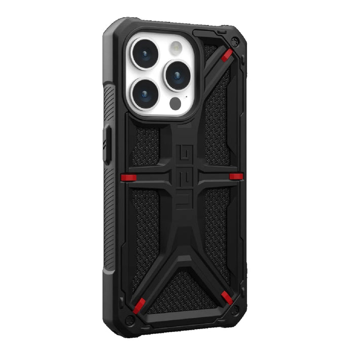 UAG Monarch Kevlar Apple iPhone 15 Pro Max (6.7") Rugged Case - Kevlar Black