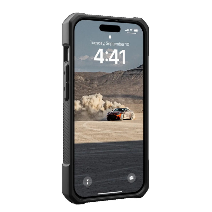 UAG Monarch Apple iPhone 15 Pro (6.1") Rugged Case - Carbon Fiber