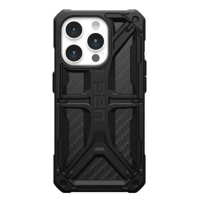 UAG Monarch Apple iPhone 15 Pro (6.1") Rugged Case - Carbon Fiber