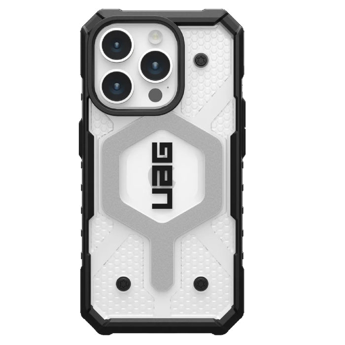 UAG Pathfinder MagSafe Apple iPhone 15 Pro (6.1") Rugged Case - Ice