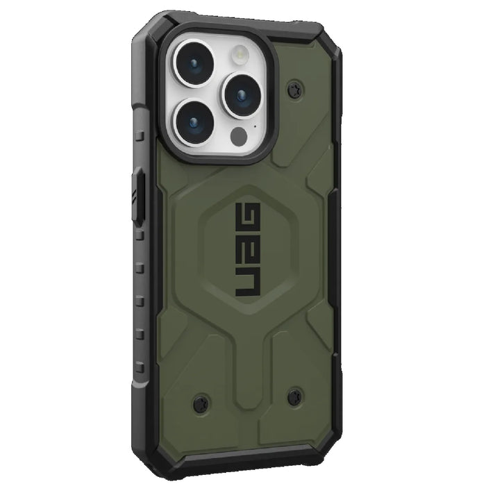 UAG Pathfinder MagSafe Apple iPhone 15 Pro Max (6.7") Rugged Case - Olive Drab