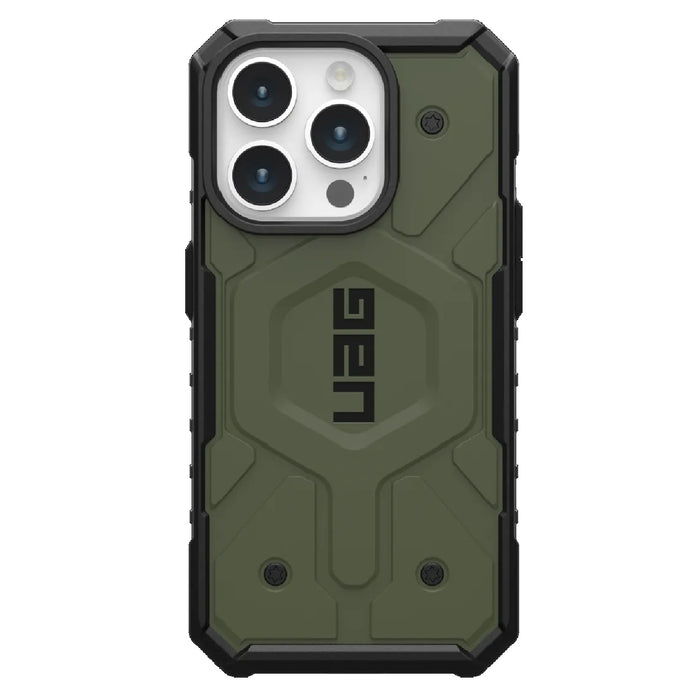 UAG Pathfinder MagSafe Apple iPhone 15 Pro Max (6.7") Rugged Case - Olive Drab