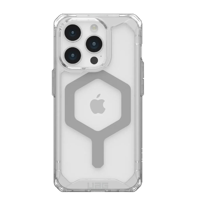 UAG Plyo MagSafe Apple iPhone 15 Pro (6.1") Rugged Case - Ice/Silver