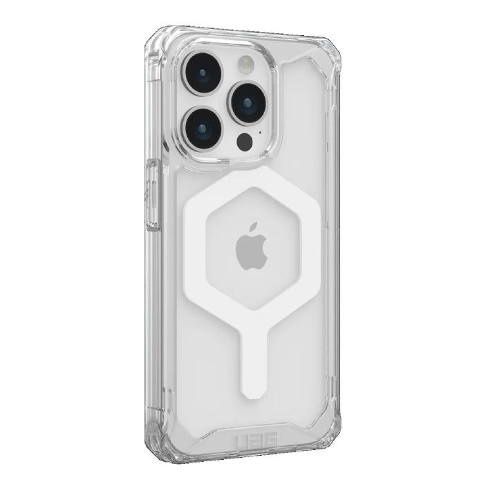 UAG Plyo MagSafe Apple iPhone 15 Pro (6.1") Rugged Case - Ice/White