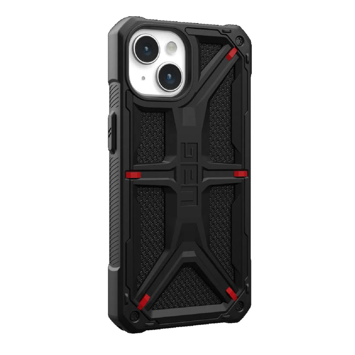 UAG Monarch Kevlar Apple iPhone 15 (6.1") Rugged Case - Kevlar Black