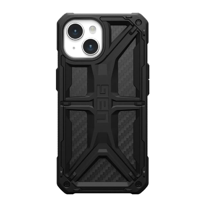 UAG Monarch Apple iPhone 15 (6.1") Rugged Case - Carbon Fiber