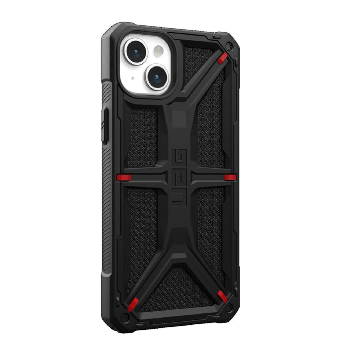 UAG Monarch Kevlar Apple iPhone 15 Plus (6.7") Rugged Case - Kevlar Black