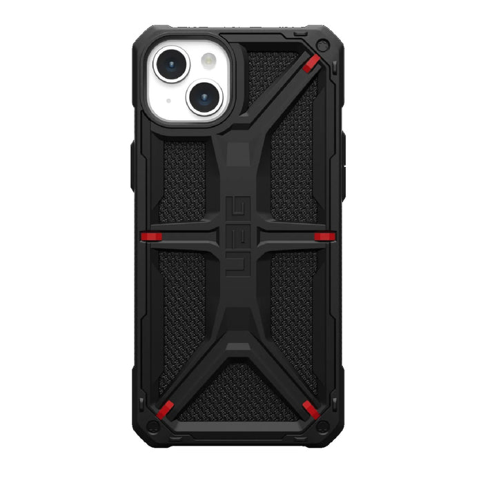 UAG Monarch Kevlar Apple iPhone 15 Plus (6.7") Rugged Case - Kevlar Black