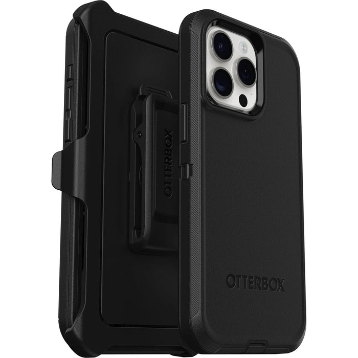 OtterBox Defender Apple iPhone 15 Pro Max (6.7") Case Black