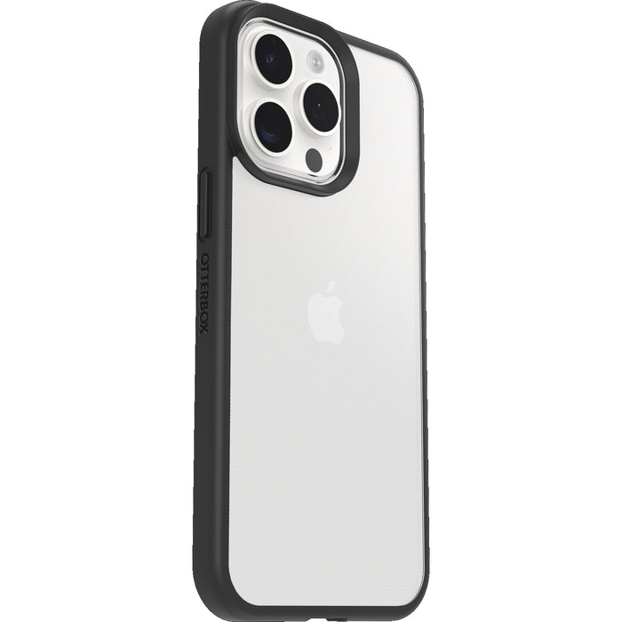 OtterBox React Apple iPhone 15 Pro (6.1") Case Black Crystal (Clear/Black)