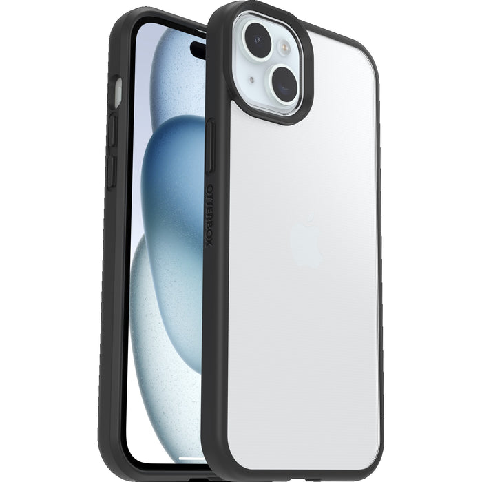 OtterBox React Apple iPhone 15 Plus / iPhone 14 Plus (6.7") Case Black Crystal (Clear/Black)