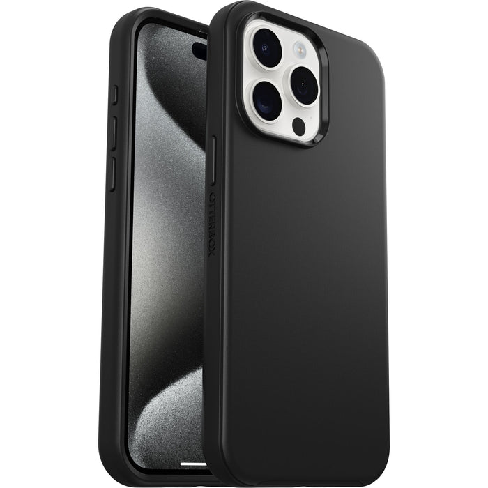 OtterBox Symmetry+ MagSafe Apple iPhone 15 Pro Max (6.7") Case Black