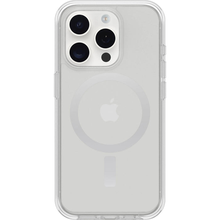 OtterBox Symmetry+ MagSafe Apple iPhone 15 Pro (6.1") Case Clear