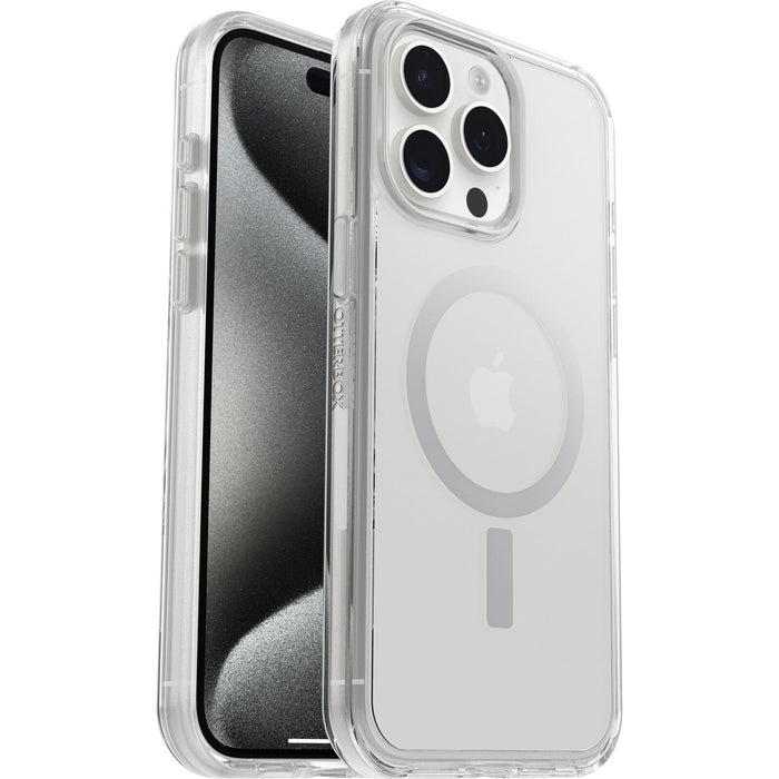 OtterBox Symmetry+ MagSafe Apple iPhone 15 Pro Max (6.7") Case Clear