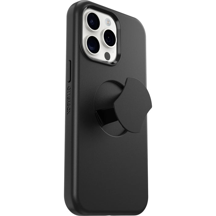 OtterBox OtterGrip Symmetry MagSafe Apple iPhone 15 Pro Max (6.7") Case Black